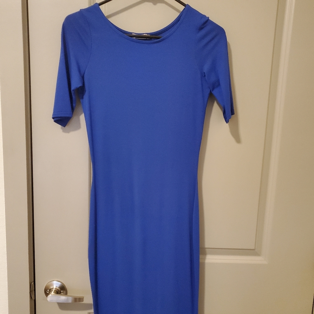 Midi length tshirt dress